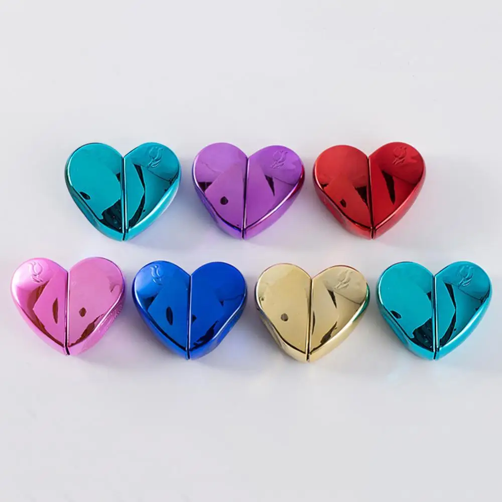 

25ml Portable Refillable Love Heart Metal Empty Perfume Bottle Travel Atomizer