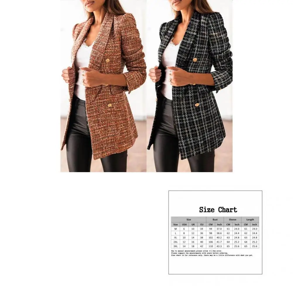 

Autumn Coat Tailored Collar Women Jacket Stylish Female Suit Jacket Ladies Coat