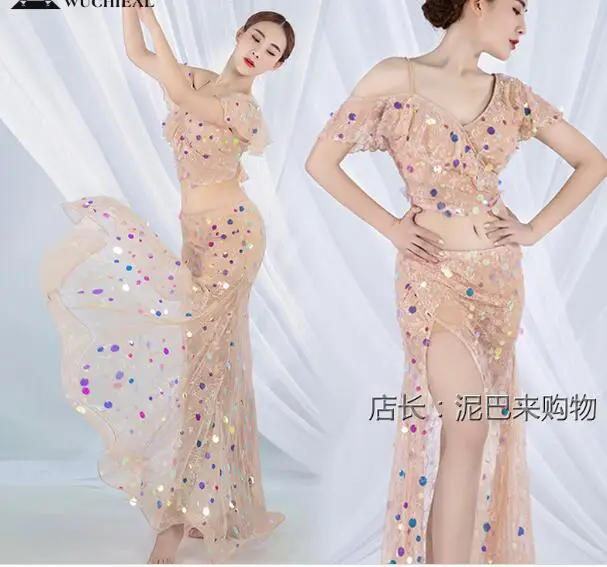 

Набор костюма для танца живота o танцевальные костюмы для женщин наряды для танца живота сценическая одежда для Танцев Живота, костюм