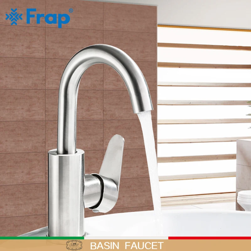 FRAP смесители для умывальника из нержавеющей стали ванны краны раковины ванной