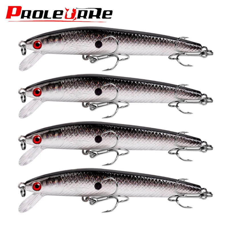 

1PCS Carp Minnow Fishing Lure 95mm 7.5g Floating Wobbler Artificial Hard Bait Bass for Isca Pike Crankbait Pesca Fishing Tackle