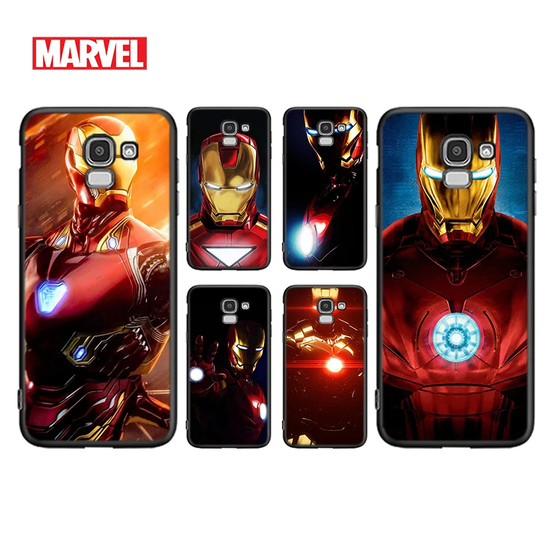 

Marvel Super Hero Avengers Iron Man For Samsung J8 J7 J6 J5 J4 J3 J530 j730 Duo Core EU Prime Star 2018 2017 2016 Phone Case