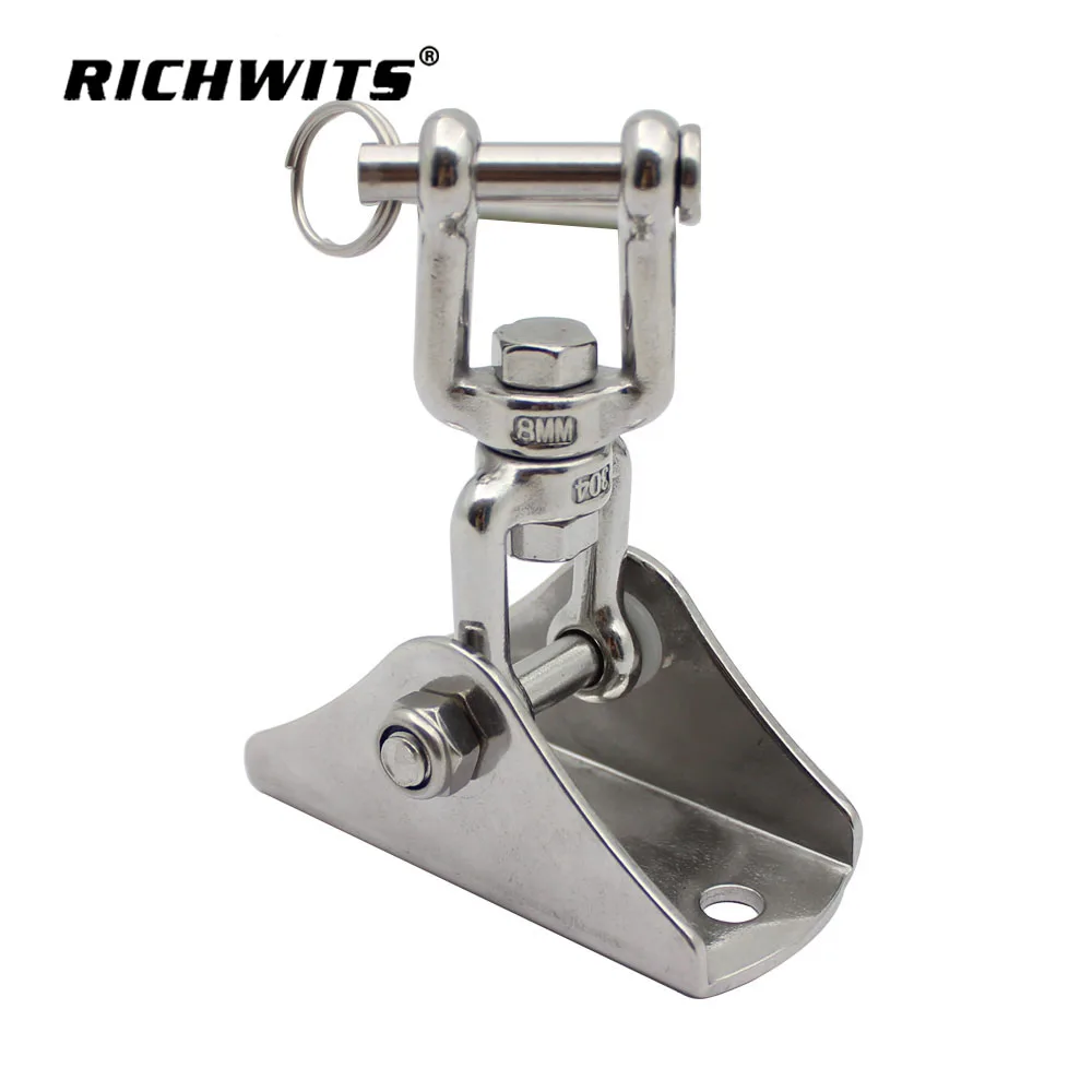 

2 pieces High polished 304 stainless steel eye bolt made in China