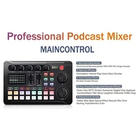 f998 bluetooth compatible sound card with bm800 usb studio record phone computer live audio mixer pc voice mixing console