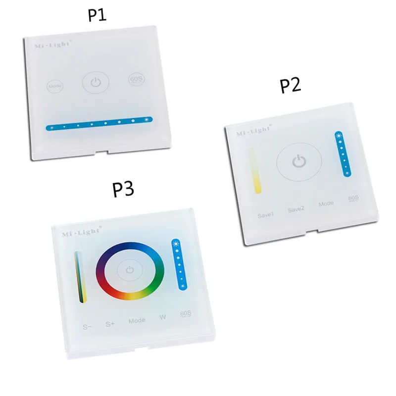 Mi светильник P1 P2 P3 светодиодный диммер контроллер Smart Touch Панель для RGB/RGBW RGBCCT