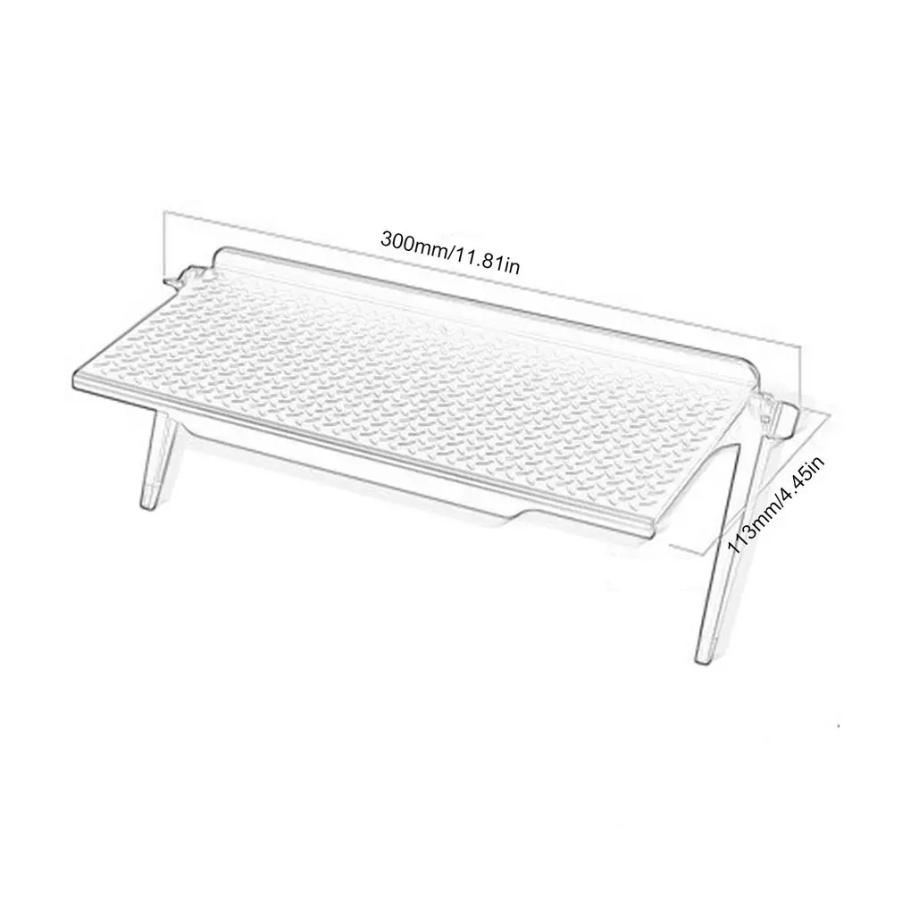 

Box Shelf for TV Top Wall Shelves Housekeeper Room Monitor Storage Stand Desktop Table Kitchen Organizer Bedroom Decor Rack Tool