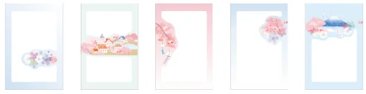 

143mmx93mm flower time paper postcard(1pack=30pieces)