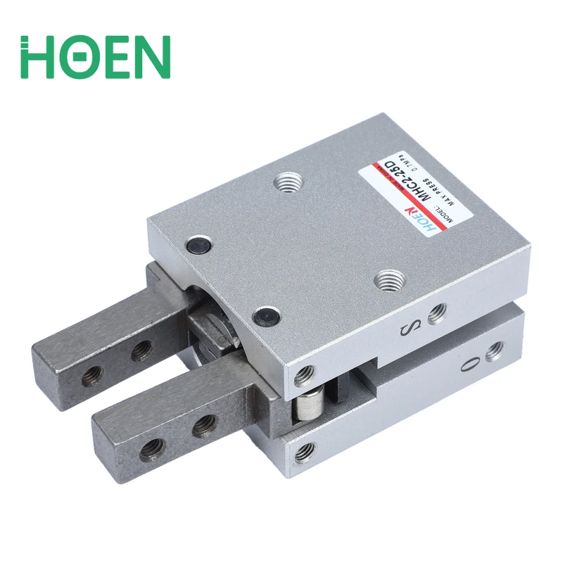 Высококачественный двухсторонний пневматический робот захват цилиндр