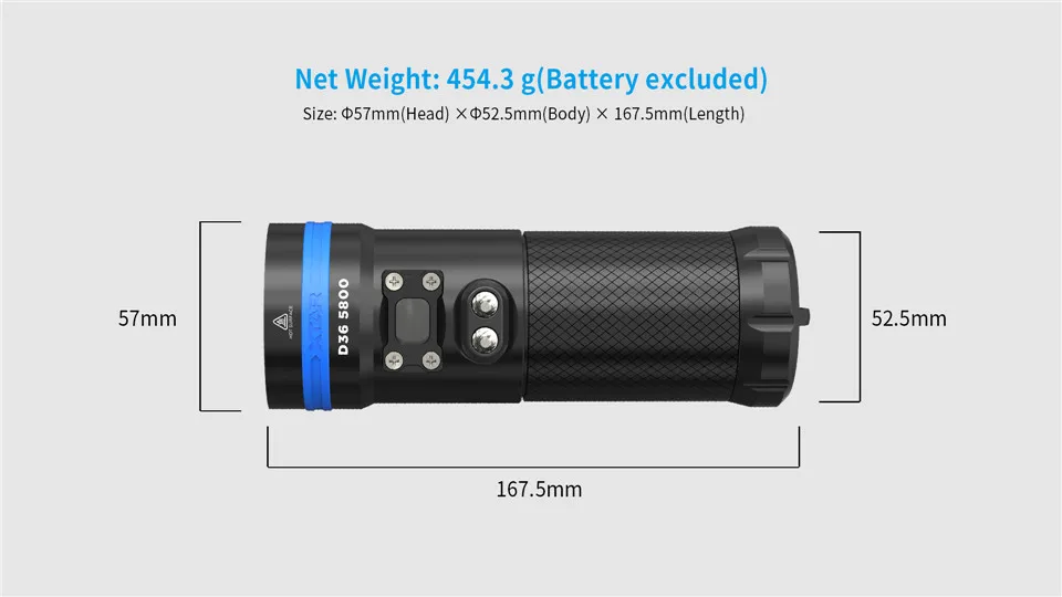 Xtar D36 5800lm Cree XHP70 Ультра мощный перезаряжаемый фонарь для дайвинга O светодиодный дисплей XHP35 светодиодный фонарь для подводного плавания с батареей 18650