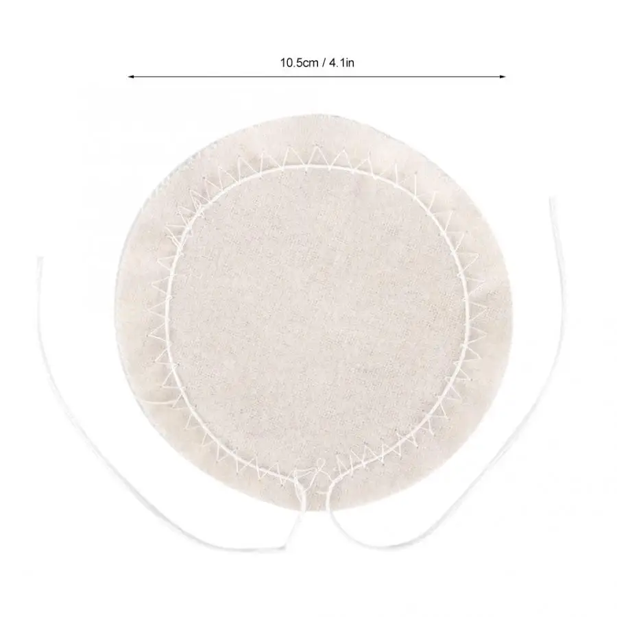 10 шт. бытовой многоразовый хлопковый фильтр для кофе сменная ткань сифона