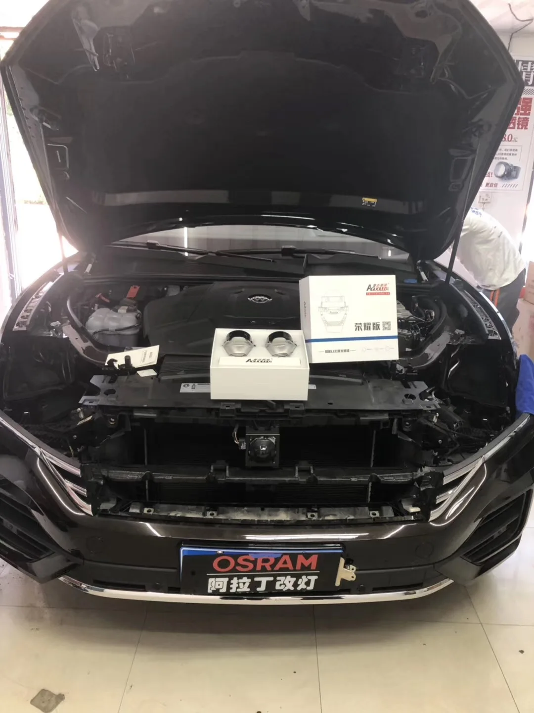Универсальный 3,0 Дюймовый 12V L 46,5 W/H35W Автомобильный светодиодный проектор