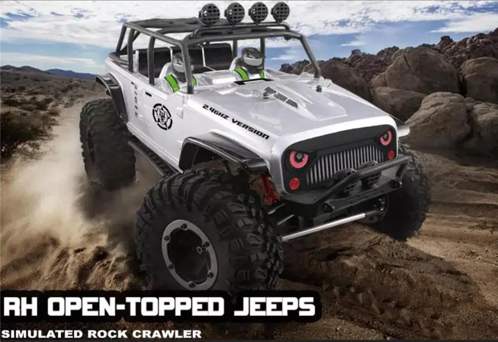 LeadingStar Ремо хобби 1073-SJ 1/10 2 4G 4WD матовый Радиоуправляемый автомобиль внедорожник