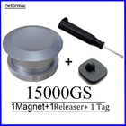 Магнитный съемник для тканевых бирок 15000GS + 1 оптический съемник для бирок + 1 сигнализатор для систем борьбы с магазином