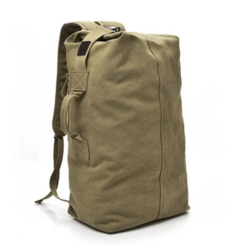 Parcel Post Large Capacity Travel Backpack Men's  Outdoor  Sports Bag Tidal Current Canvas