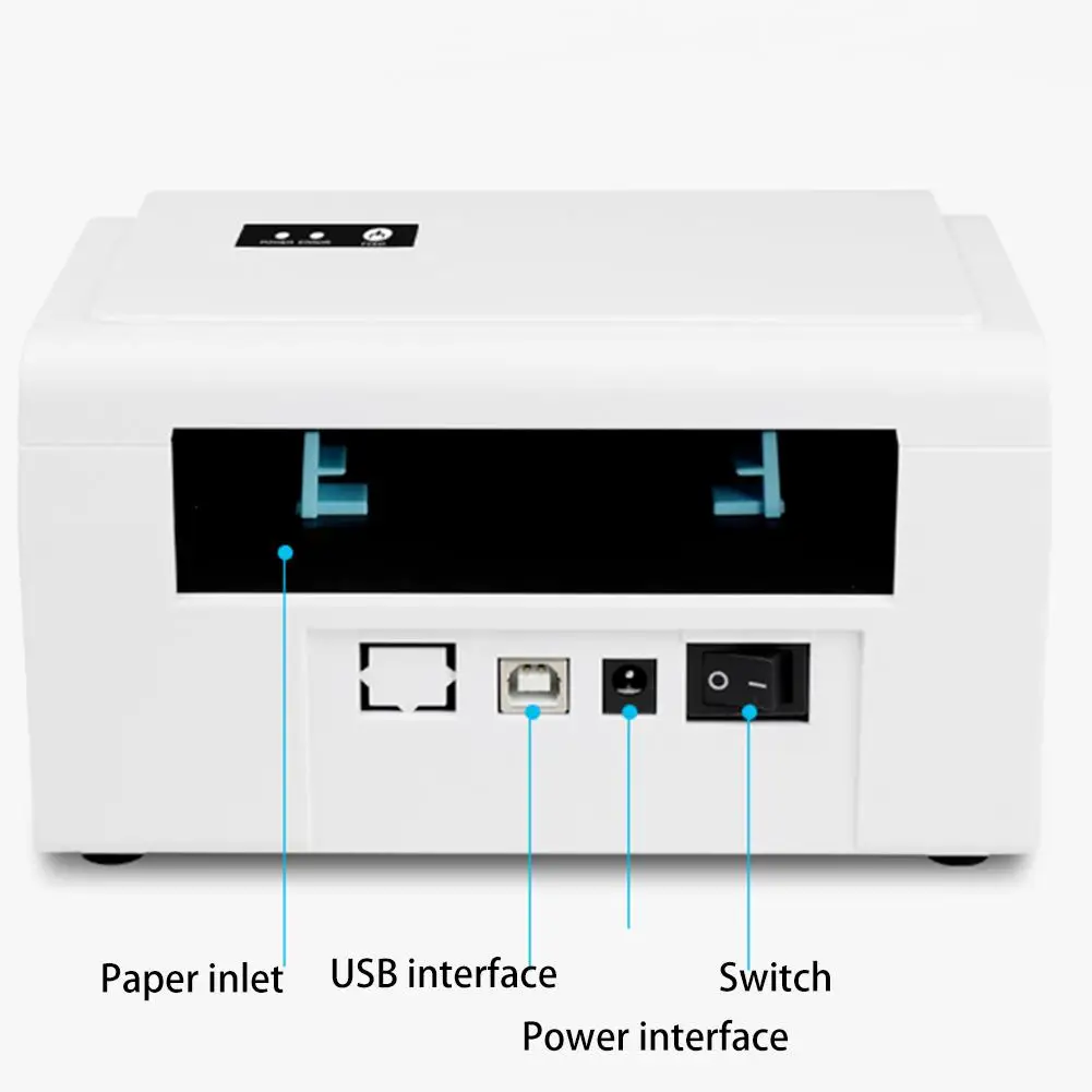Принтер для этикеток термопринтер чеков QR код принтер штрих кодов Bluetooth