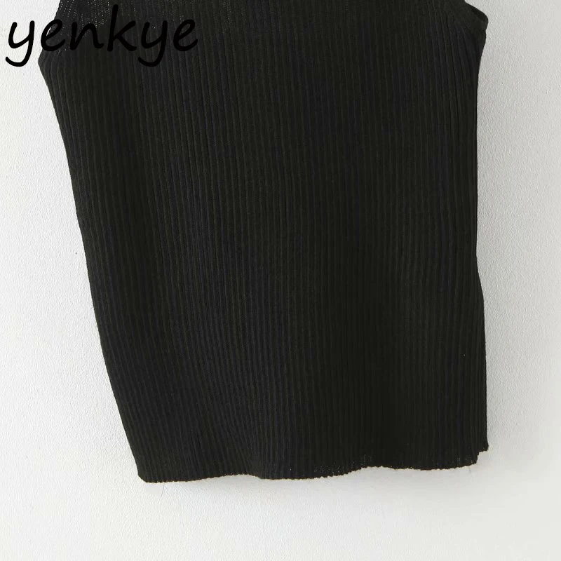 Женский винтажный однотонный топ на бретельках пикантный укороченный без