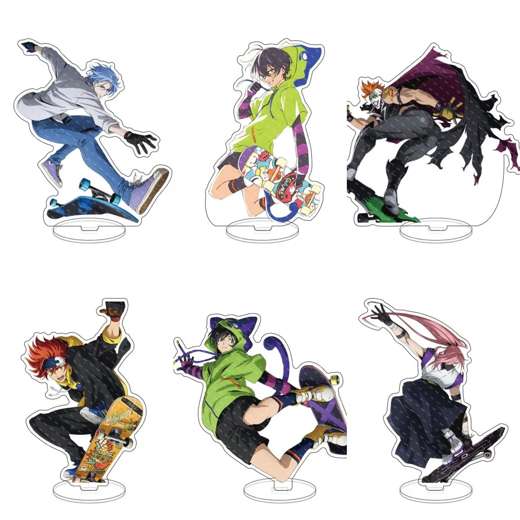 

SK8 the Infinity SK EIGHT LANGA MIYA REKI Acrylic Cute Stand Figure Model Plate Anime Desktop Decor Toy Cosplay