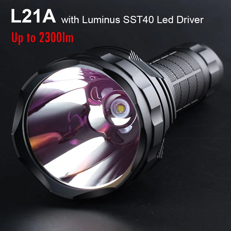 

Фонарь Convoy L21A с Luminus SST40