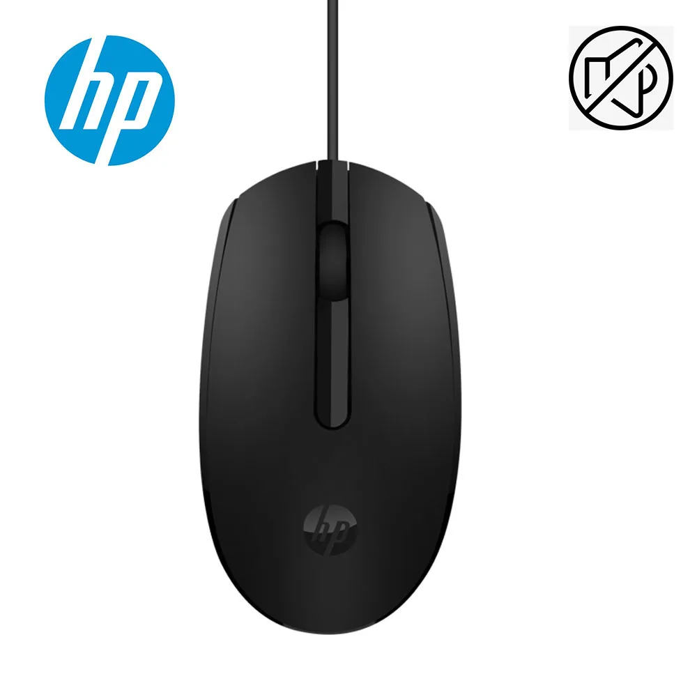 Hp M10 портативная компьютерная мышь эргономичного дизайна проводная Usb деловая офисная мышь матовая текстура мини мышь для компьютера ноутбука