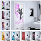 Дверные наклейки из ПВХ с супергероями Марвел, Человек-паук, обои, домашний дизайн, декоративные наклейки, украшение для детской комнаты, плакат, наклейка