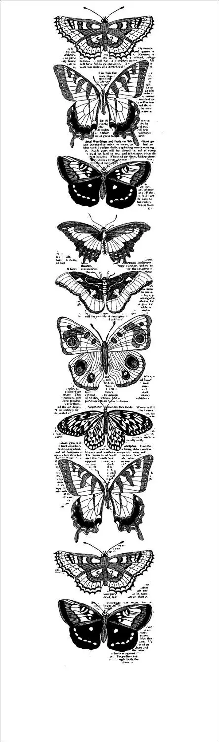 Прозрачный силиконовый штамп с бабочкой/печать для скрапбукинга своими