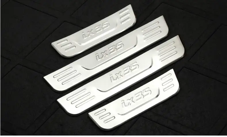 Бесплатная доставка нержавеющая сталь Накладка на порог автостайлинг