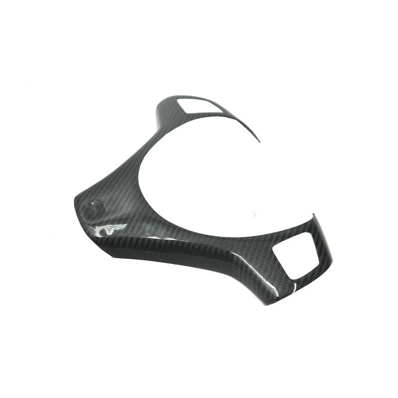 Накладка на панель рулевого колеса автомобиля из углеродного волокна накладка