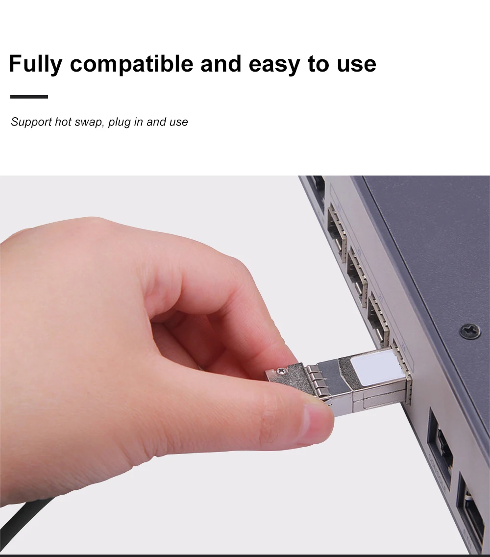 10Gb SFP+ DAC кабель 10GBASE-CU пассивный прямой медный Twinax SFP кабель 1 м, 3 м, 5 м поддержка Cisco Ubiquiti Mikrotik