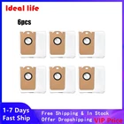 6 шт.упаковка, мешки для пыли для робота-пылесоса Lenovo T1 Pro