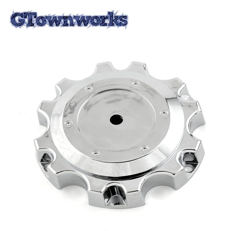 1pc 140mm Universal Car Wheel Center Hub Caps Styling Aesthetic Fit For C614301 C-546-1  Black Chrome Silver ABS Accessories