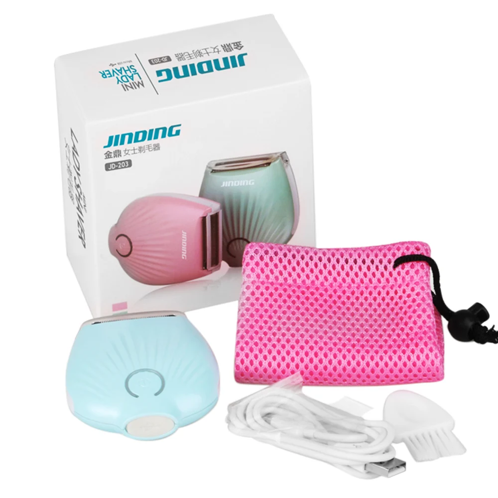 

Mini Portable Electric Epilator USB Charging Shaver Stainless Blade Women Hair Remover Professional Painless Shaving Machine