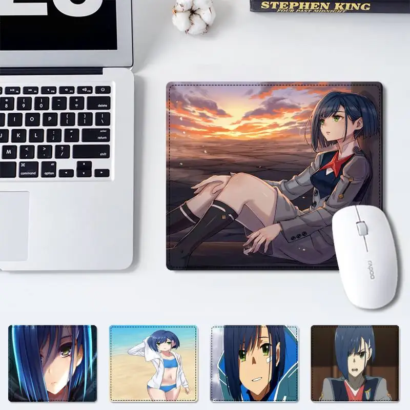 

Elegant Darling in the FranXX Ichigo Mouse Pad mouse non-slip pad player pad small size rubber Gaming mouse Pad office Desk Mat