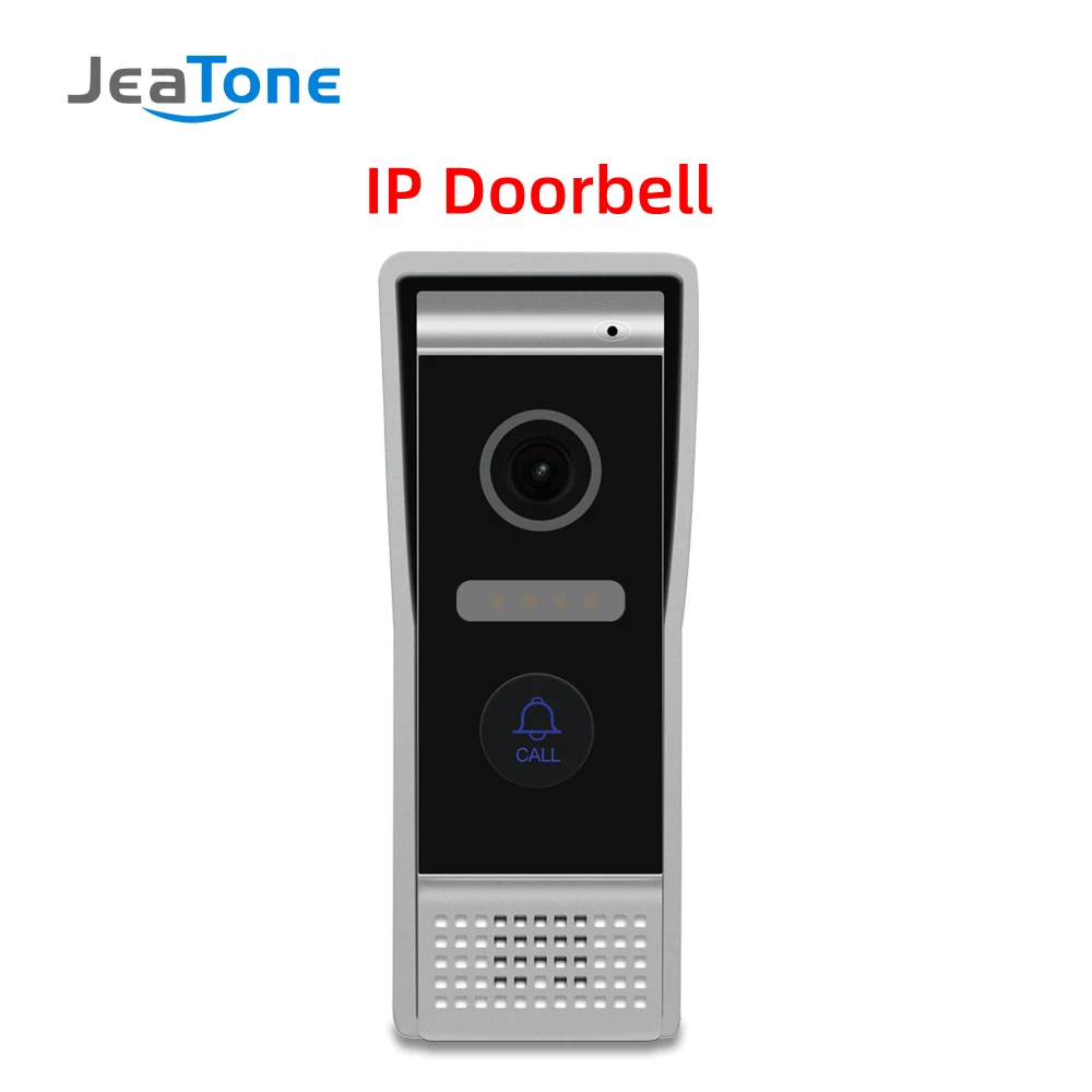 JeaTone видео телефон двери IP алюминиевый дверной звонок высокое разрешение внешний дверной звонок панель вызова IP65 водонепроницаемый