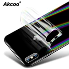 Радужная задняя пленка Akcoo для iPhone 11 Pro, задняя защитная пленка aurora, градиентная пленка для iPhone 6s 7 8 Plus XS Max, задняя защитная пленка