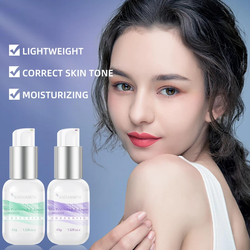 Праймер для лица жидкая матовая основа макияжа крем жирной кожи осветляющая