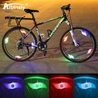 Водонепроницаемый велосипедный фсветильник со спицами, 3 режима подсветки, светодиодный фсветильник для велосипедного колеса, простая в установке, сигнальная светильник безопасности для велосипеда с аккумулятором