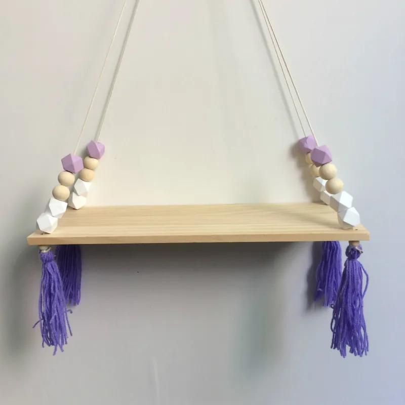 Креативная кисточка для стен подвесная книжная полка в скандинавском стиле