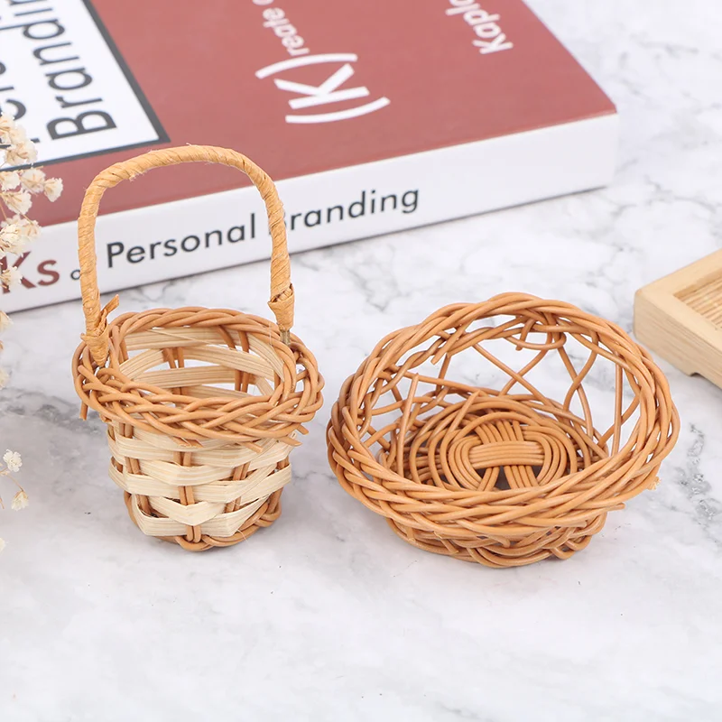 1:12 миниатюрный кукольный домик ручной работы для хранения овощей семейное