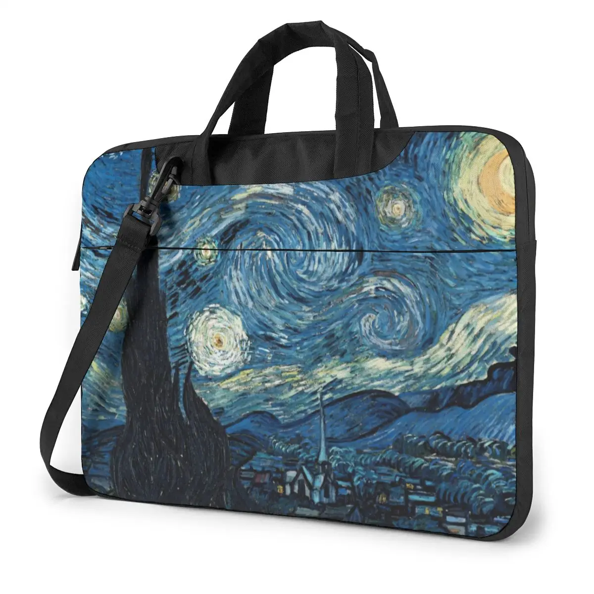 

Van Gogh Laptop Bag Case With Handle Protective Computer Bag Stylish Travel Laptop Pouch