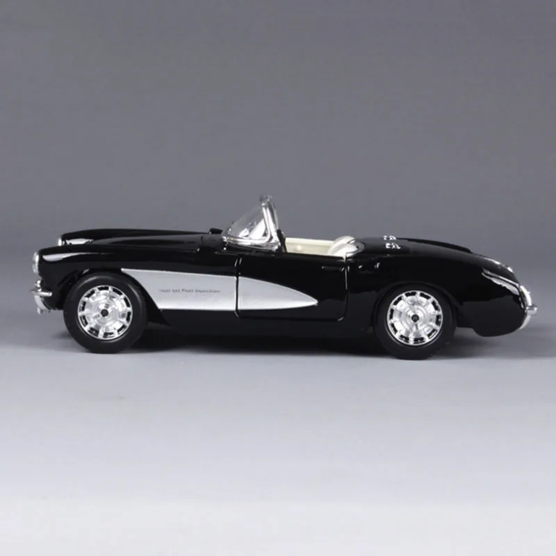 1:24 Chevrolet 1957 Классическая Автомобильная металлическая модель винтажная имитация