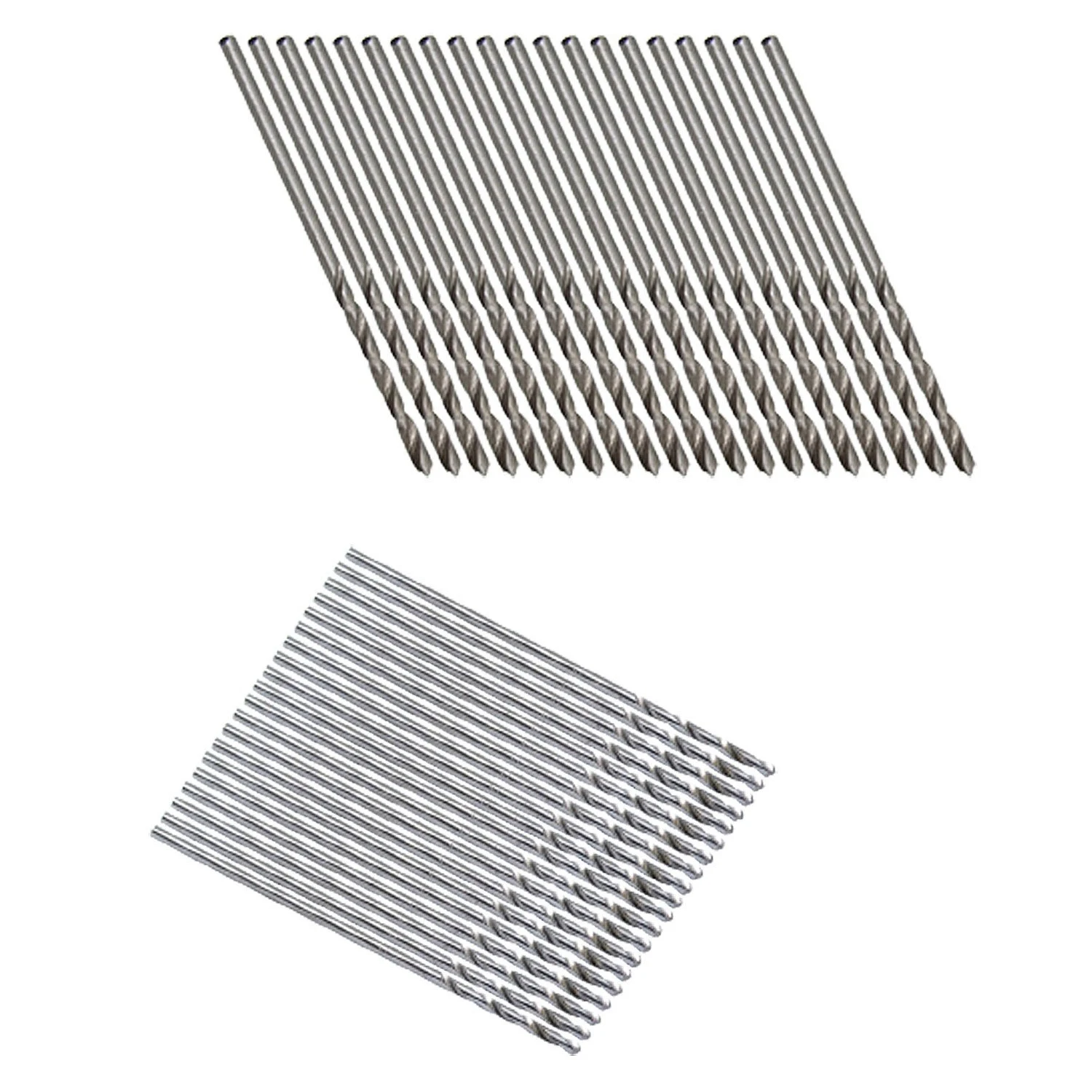 

20 Pieces Metal Straight Shank 0.8Mm Twisted Drill Bit