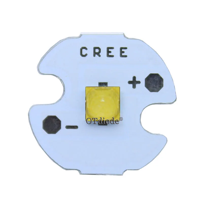 Cree XPL2 10 Вт Мощный светодиодный излучатель холодный белый диод 16/20 мм PCB + 17 мм/22 DC3.6V