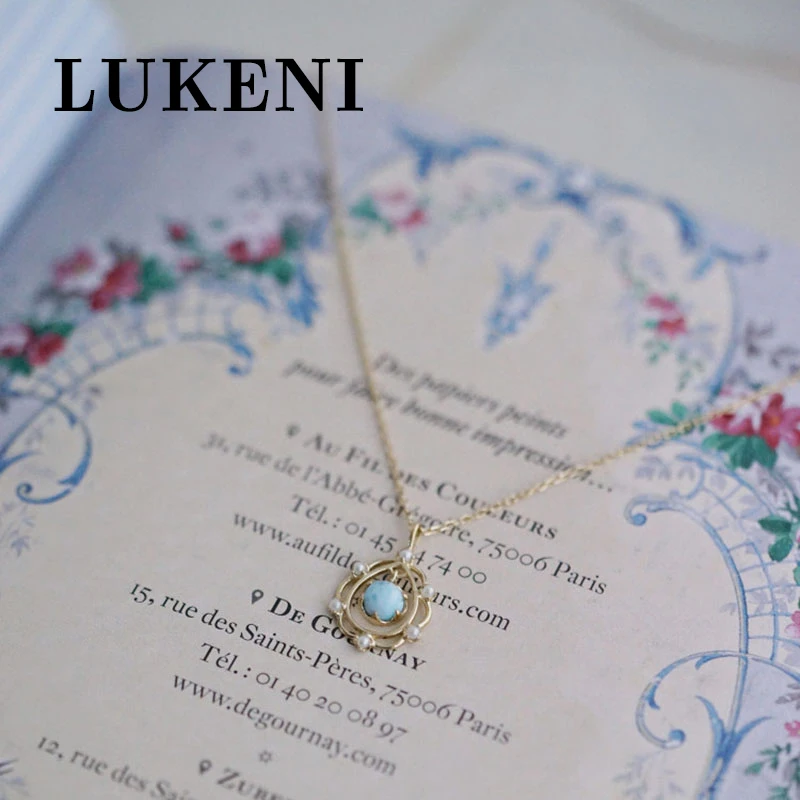 November Новинка высокое качество ожерелье из натурального серебра 925 пробы