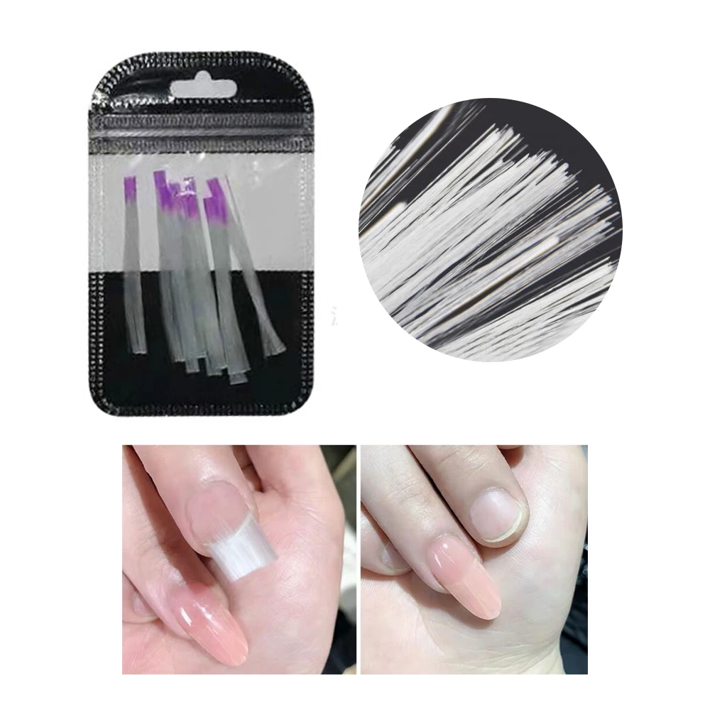 Форма для наращивания ногтей из стекловолокна и шелка гель накладные ногти