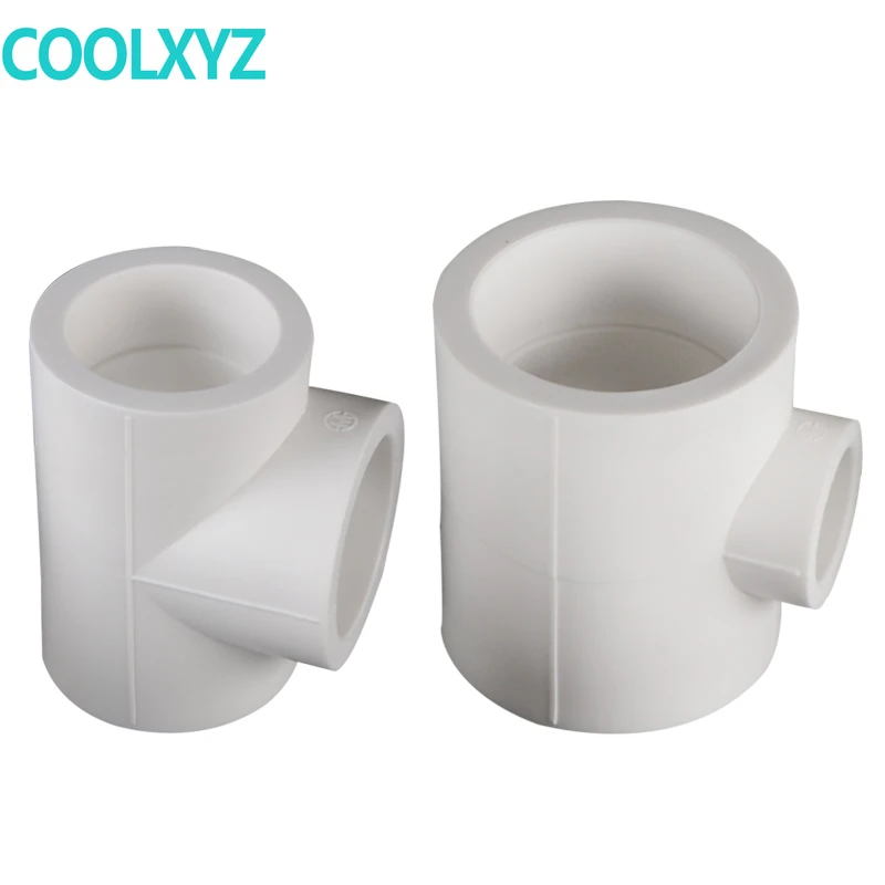 Pipe fitting ppr reducer tee 25 to 25/32/40/50/63/75 PPR water pipe accessories | Обустройство дома