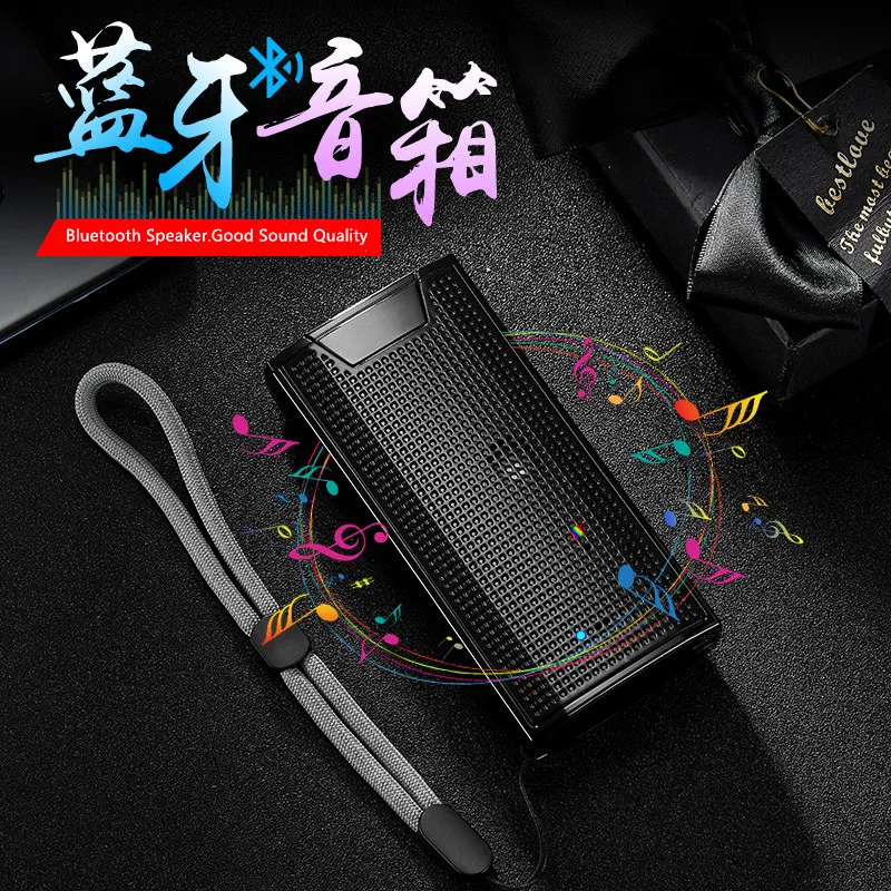 Плазменная Зажигалка 4 в одном bluetooth динамик умный дисплей банк питания зажигалки Подарки другу