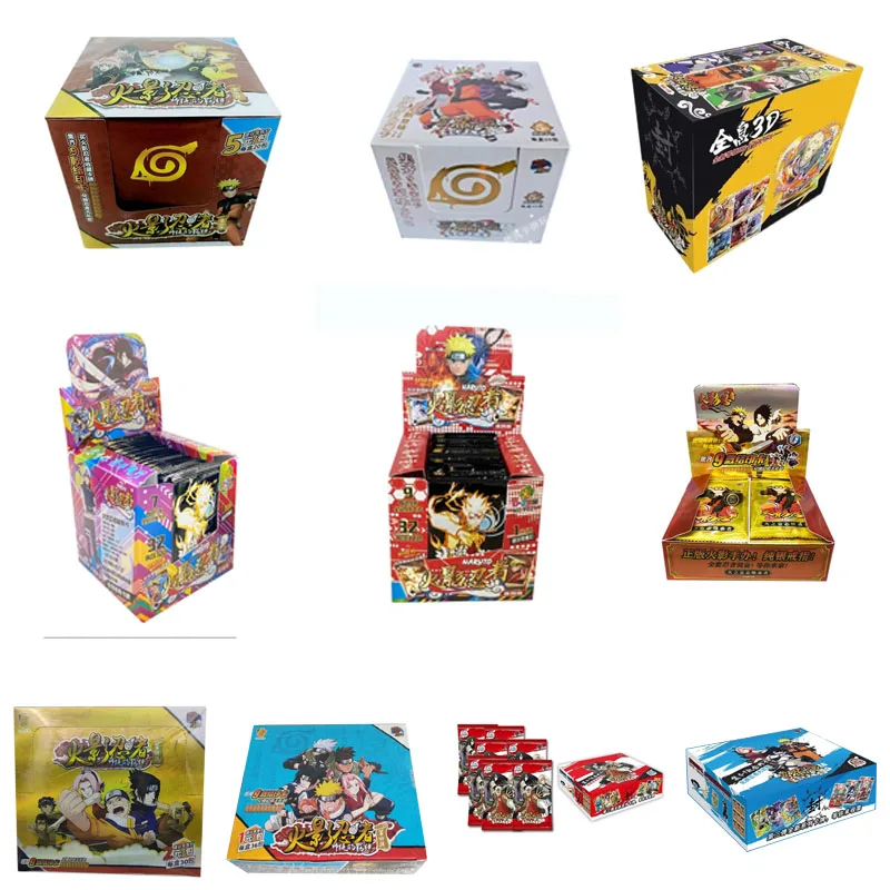 Anime JCC NARUTOSS Super Z tarjeta Flash colecciones SSR CP UR SP Naruto tarjeta de juegos de juguete-0