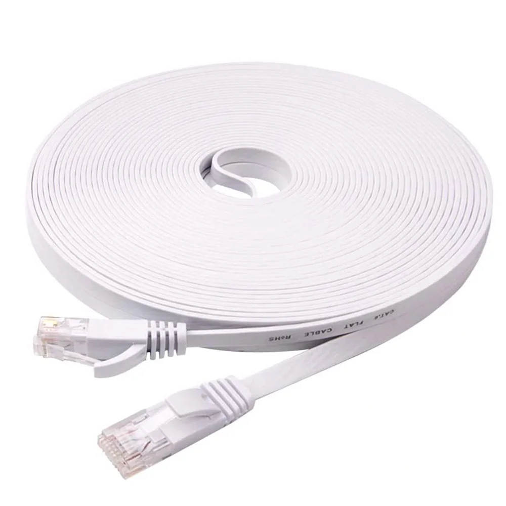 Сетевой кабель Ethernet 0 5 м 1 2 3 плоский CAT6 соединительный сетевой RJ45 LAN CAT 6 для