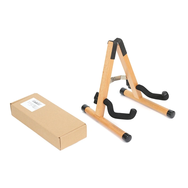 

Y1UC Wood Ukulele Stand Classic Ukulele Base Mandolin Floor Stand for Acoustic Guitar Protect Ukulele Floor Stand