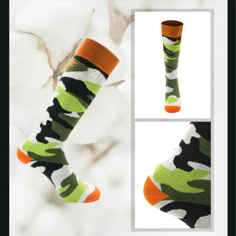 Спортивные лыжные носки SMN уличные толстые длинные для горных походов